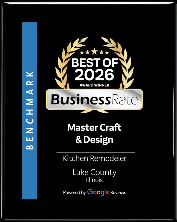 2026 BusinessRate award graphic for Master Craft & Design
